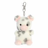 Piggles Spotted Piglet clip-on, playful with tiny snout and adorable spots, farmyard fun.